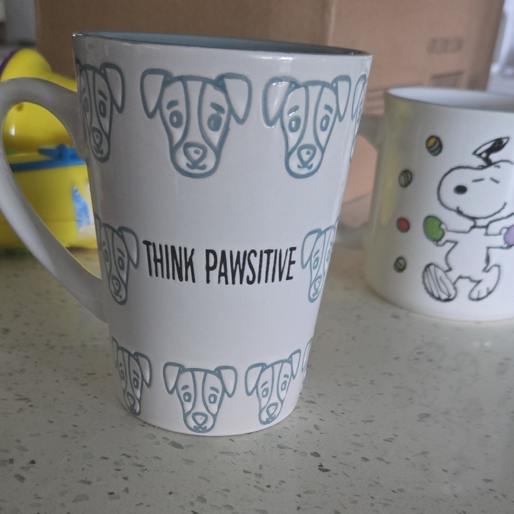 Think Pawsitive Dog Mug